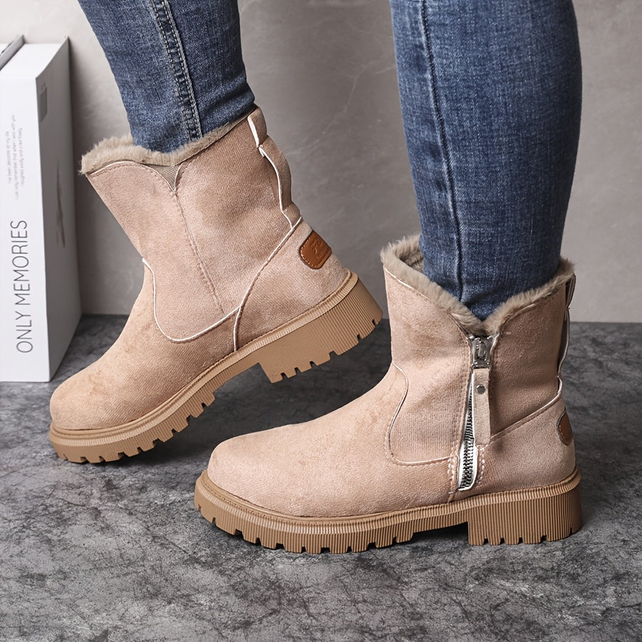 Maëlan | Cozy Ankle Boots with Plush Lining