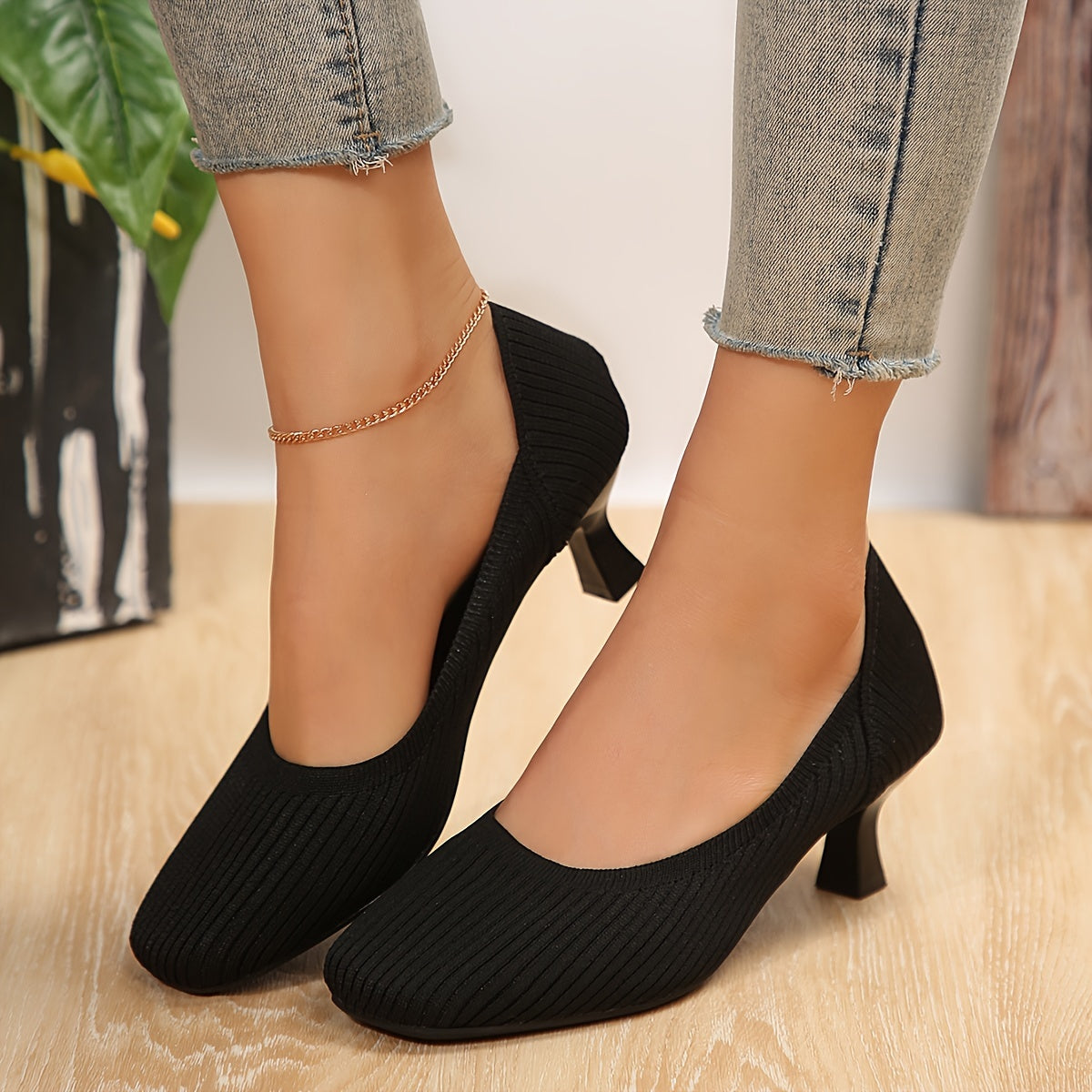 Ginette - Cozy Comfort Heels