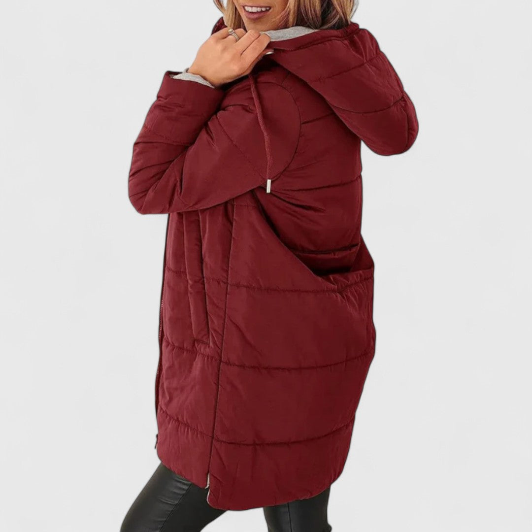 Ainsley - Relaxed Fit Hooded Jacket
