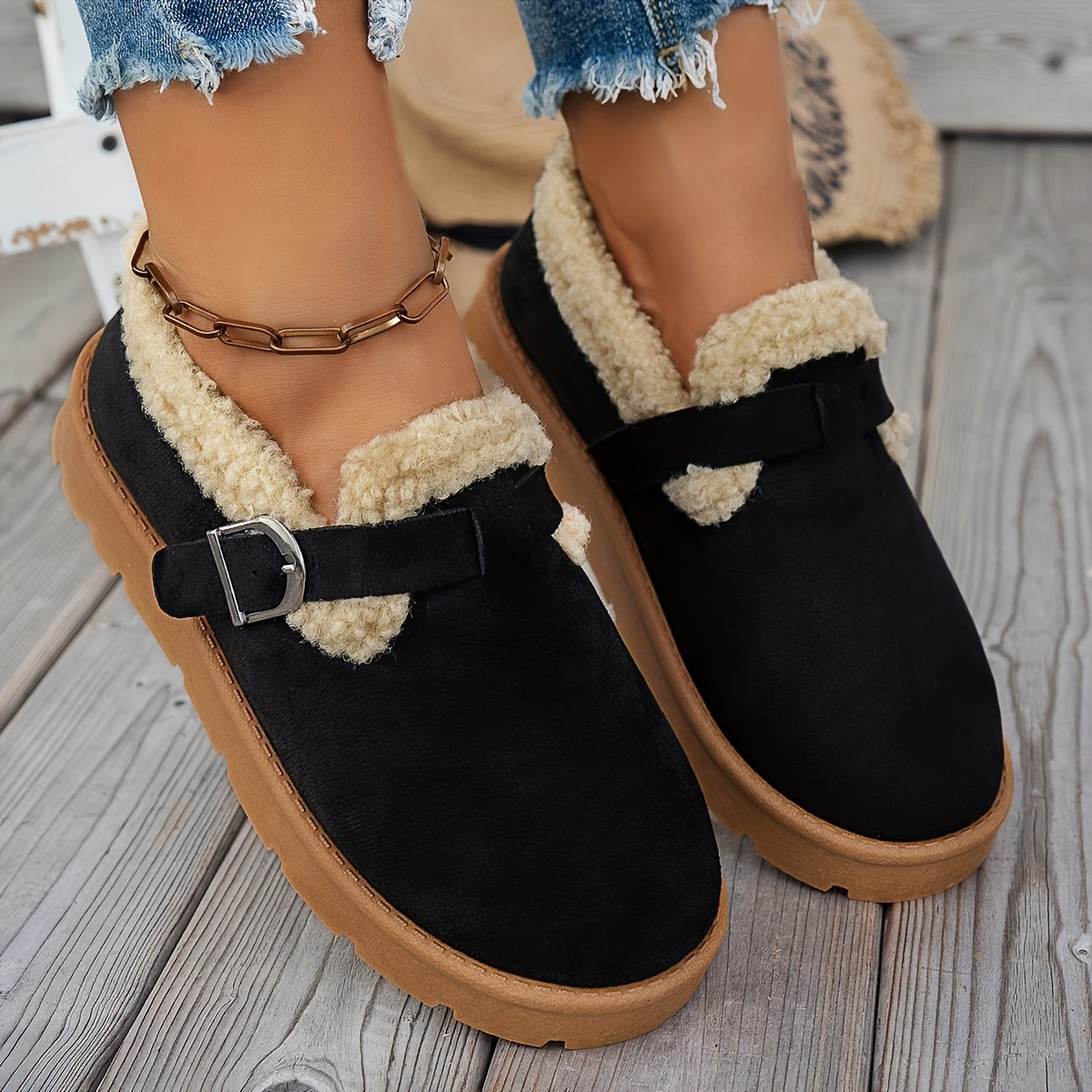 Lina | Comfortable Winter Ankle Boots with Ergonomic Design