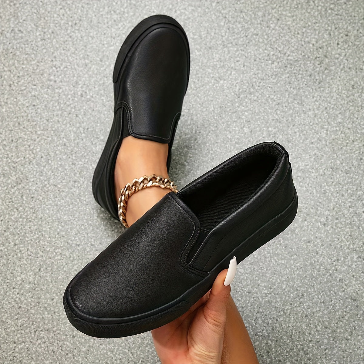 Élodie™ | Chic and Cozy Slip-On Sneakers