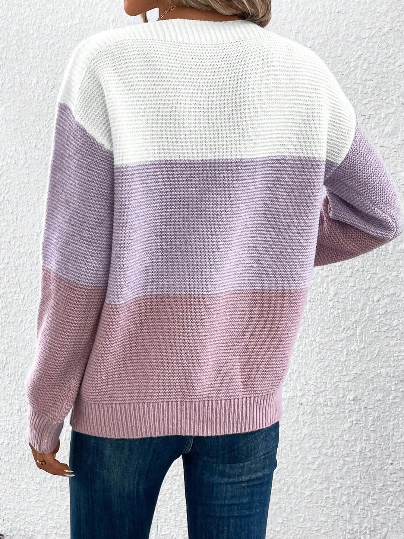 Amy | Soft Gradient Knit Sweater