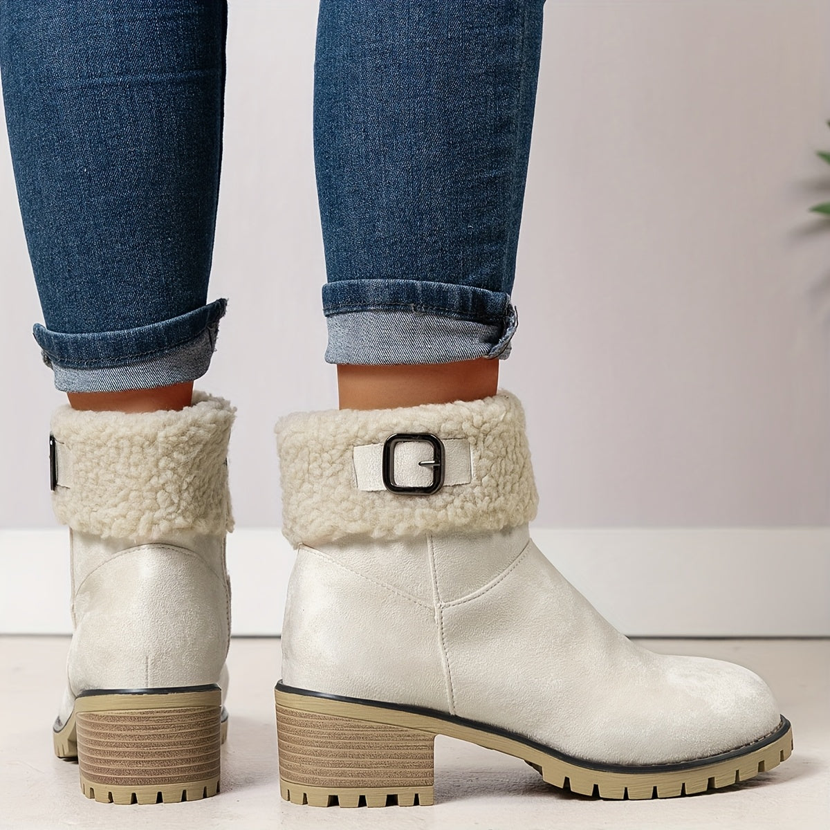 Ophélie | Cozy Chic Winter Ankle Boots