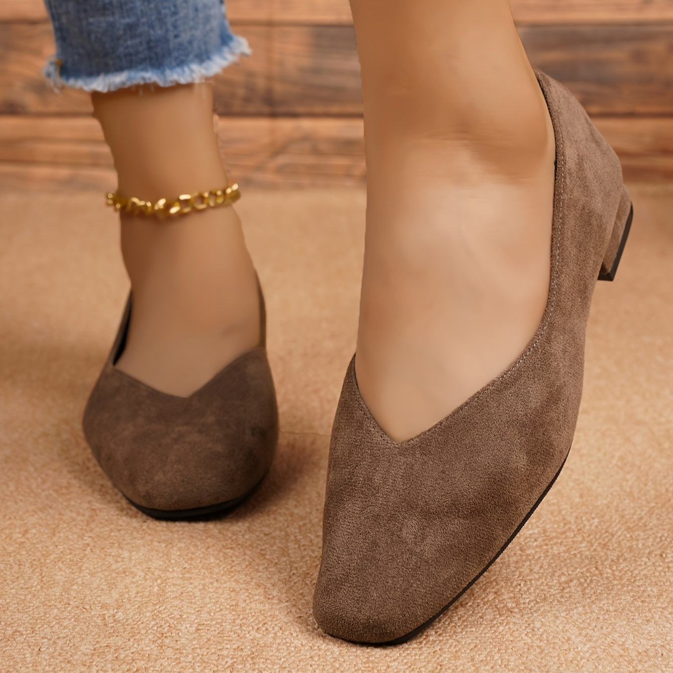 Anny™ | Cozy Low-Heel Comfort Shoes