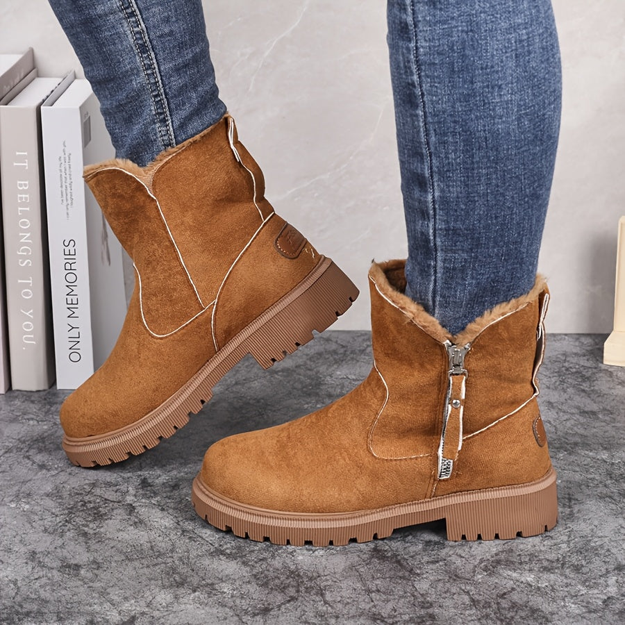 Maëlan | Cozy Ankle Boots with Plush Lining