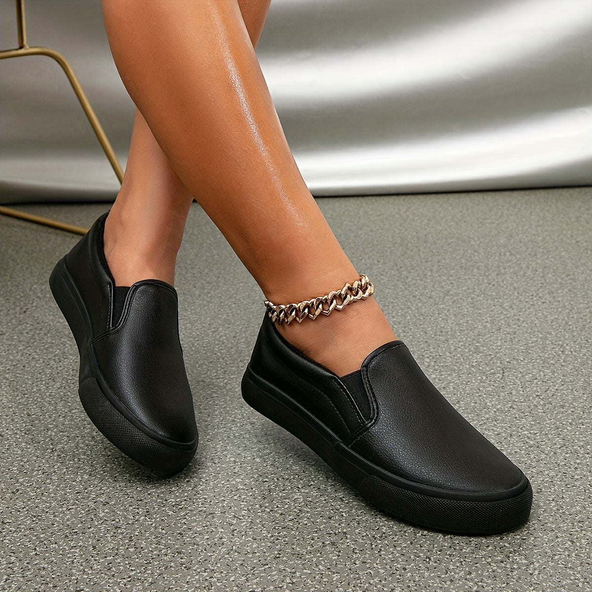 Élodie™ | Chic and Cozy Slip-On Sneakers