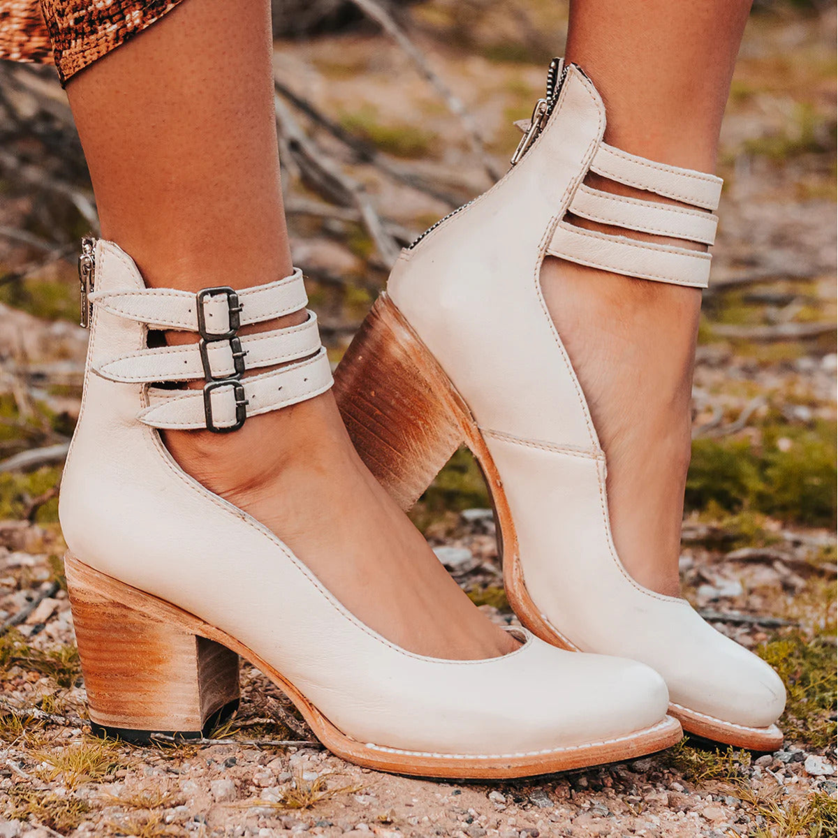 Ginevra™ | Chunky Heel Multi-Strap Sandals
