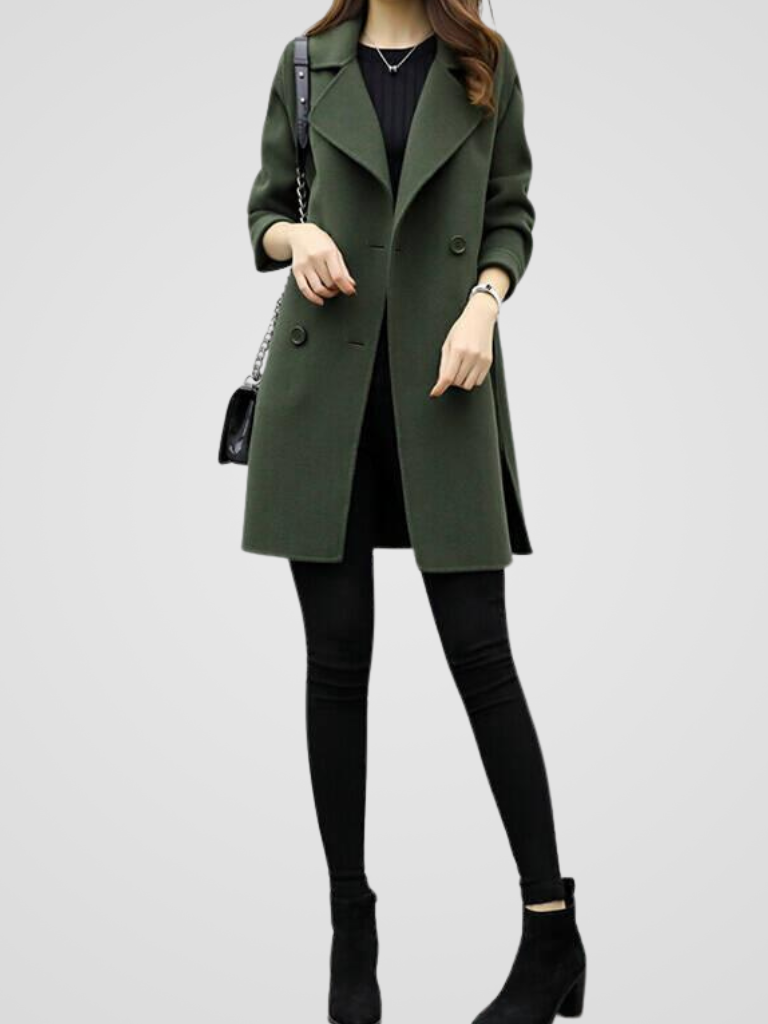 Edna – Classic Winter Coat for Timeless Elegance