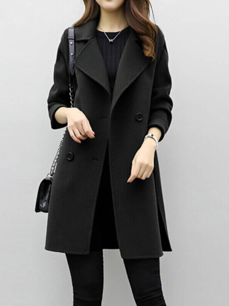 Edna – Classic Winter Coat for Timeless Elegance