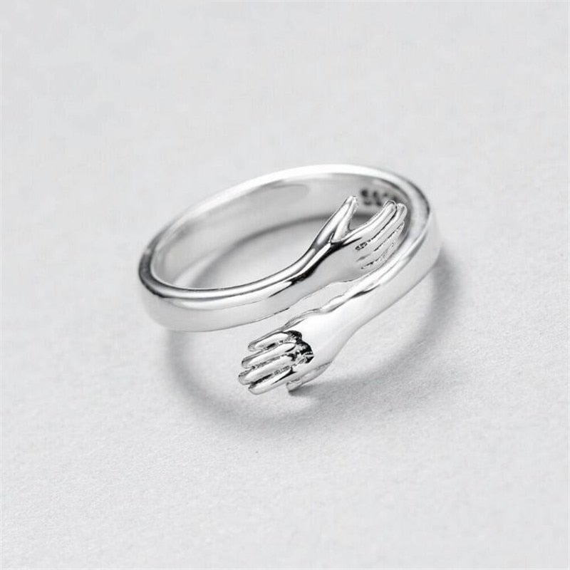 Sterling Silver Embrace Ring