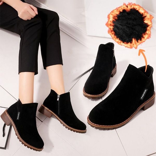 Carmen™ | Stylish and Cozy Women's Ankle Boots