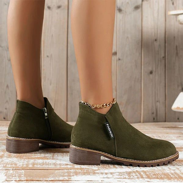 Carmen™ | Stylish and Cozy Women's Ankle Boots