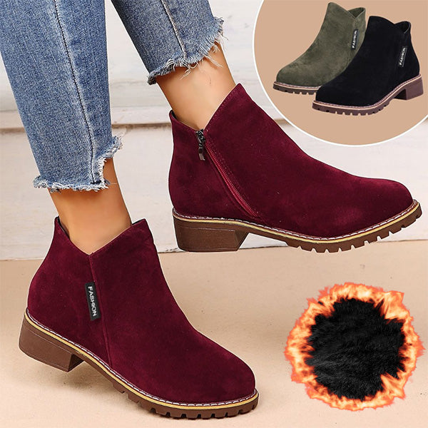 Carmen™ | Stylish and Cozy Women's Ankle Boots