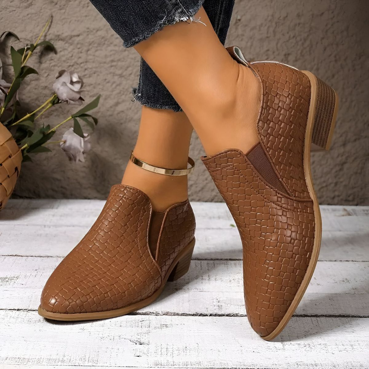 Alexia™ | Stylish and Cozy Oxford Shoes
