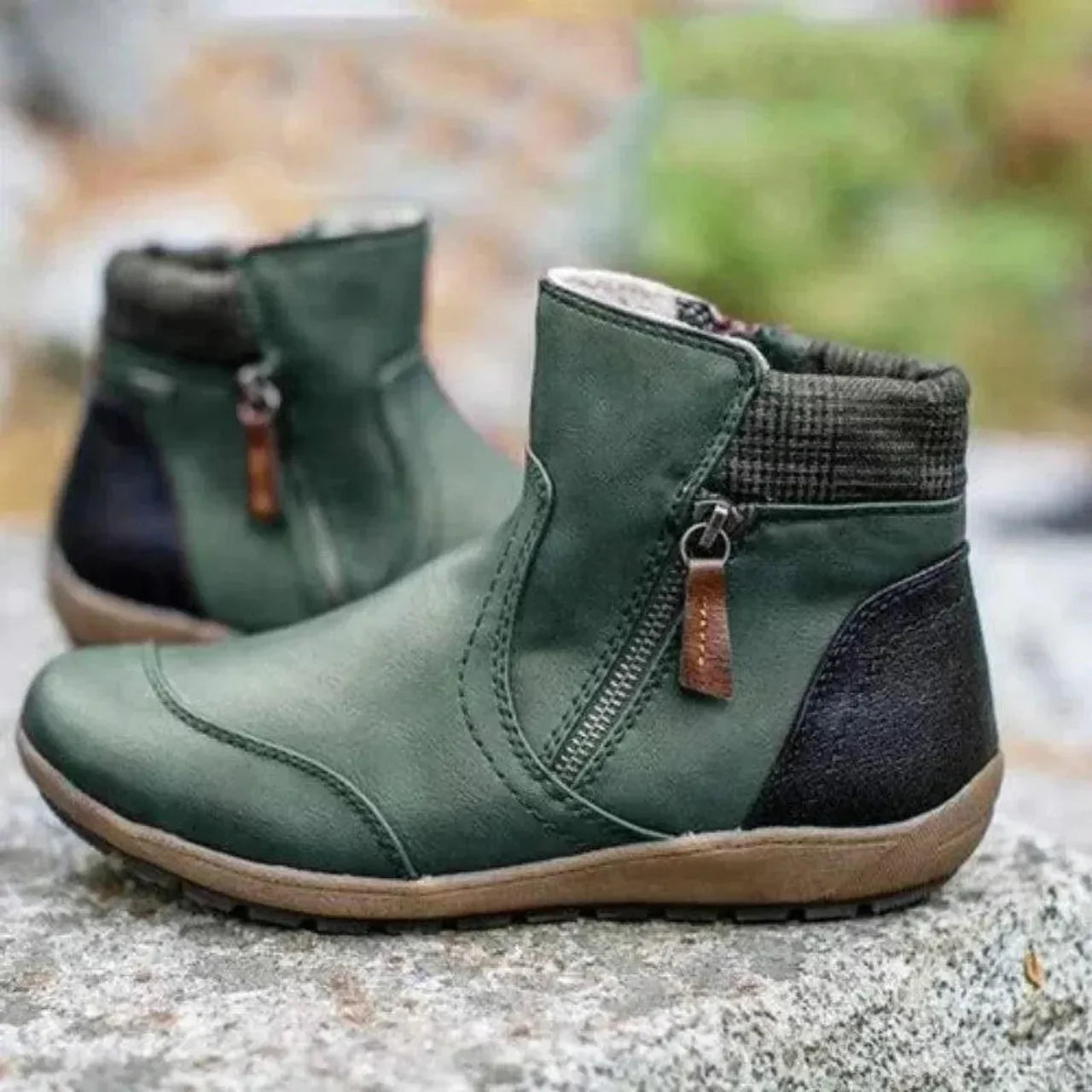 Lysiane – Cozy Winter Ankle Boots