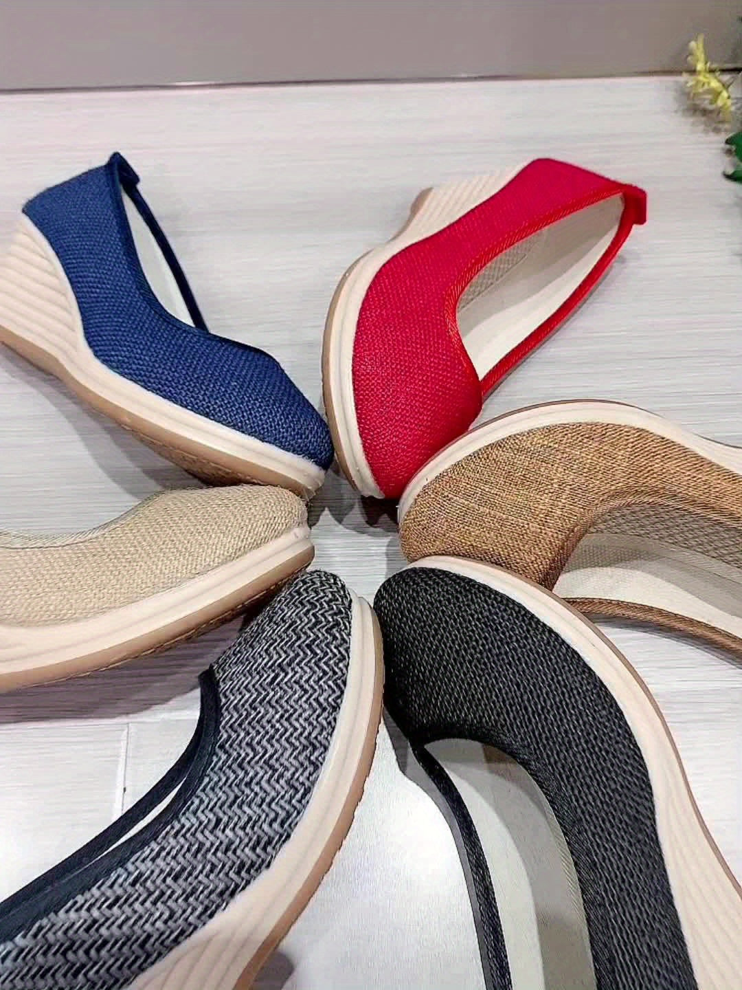 Sandrine™ – Airy Comfort Wedge Shoes