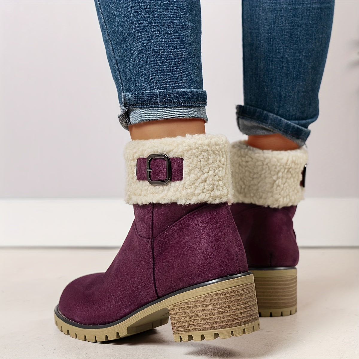 Ophélie | Cozy Chic Winter Ankle Boots