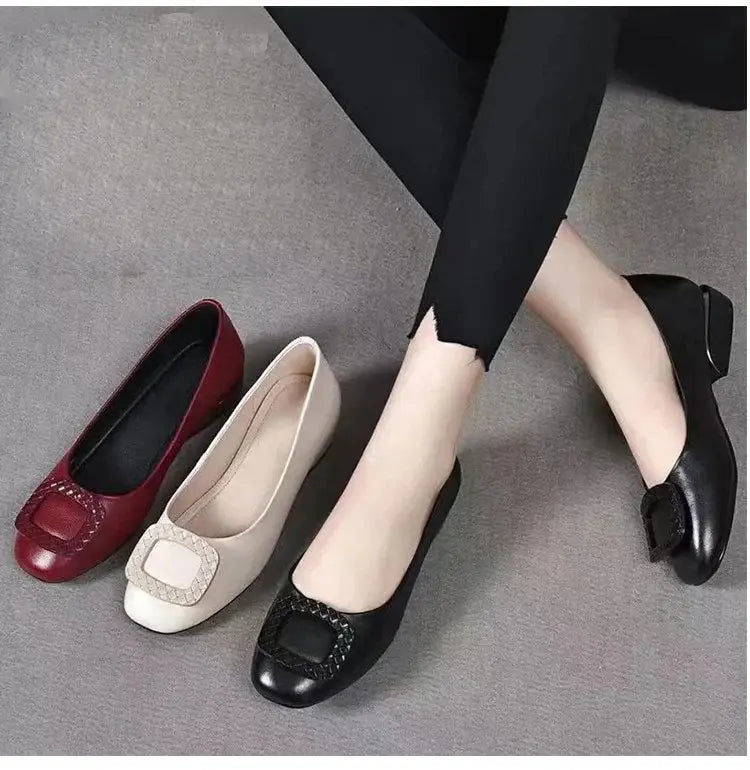 Christiane™ | Ultra-Lightweight Ballet Flats Featuring Postural Support and Unmatched Comfort
