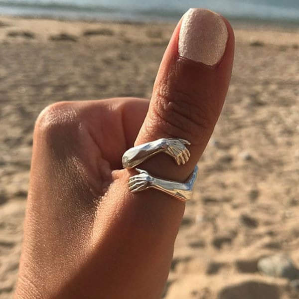Sterling Silver Embrace Ring