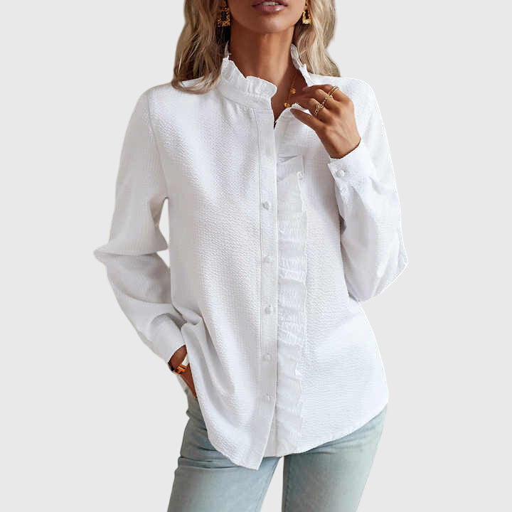 Alice - Long Sleeve Ruffle Top