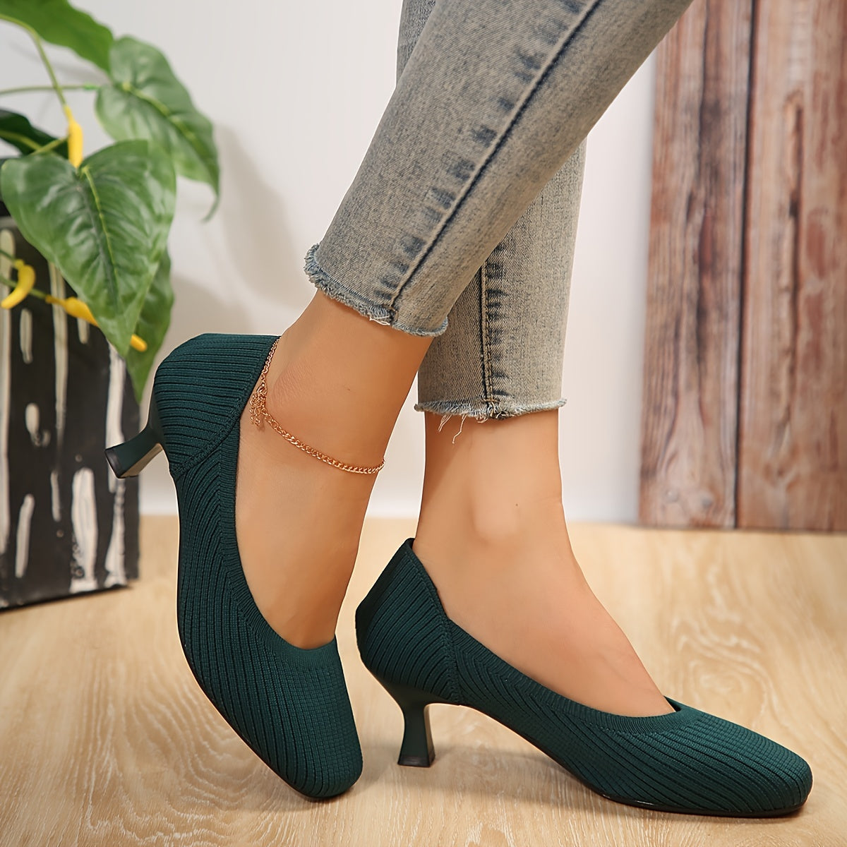 Ginette - Cozy Comfort Heels
