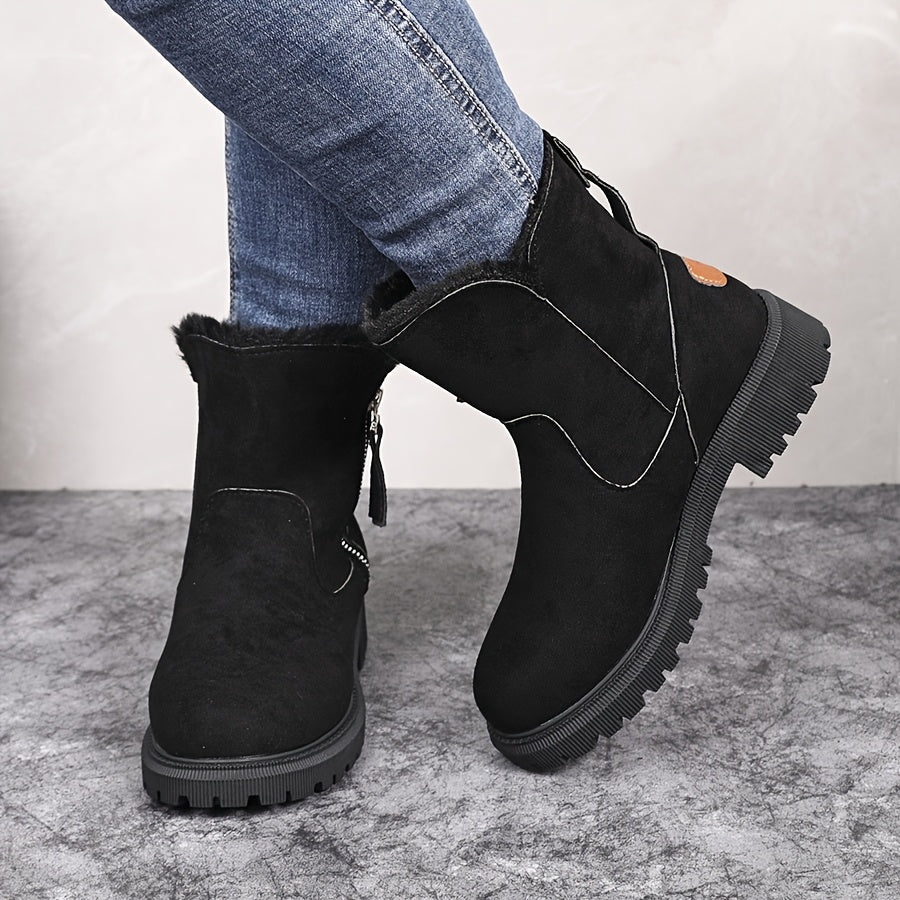 Maëlan | Cozy Ankle Boots with Plush Lining
