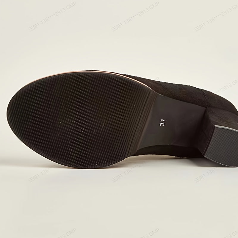 Lydia™ – Stylish Lace-Up Heels with a Sturdy Base for All-Day Comfort