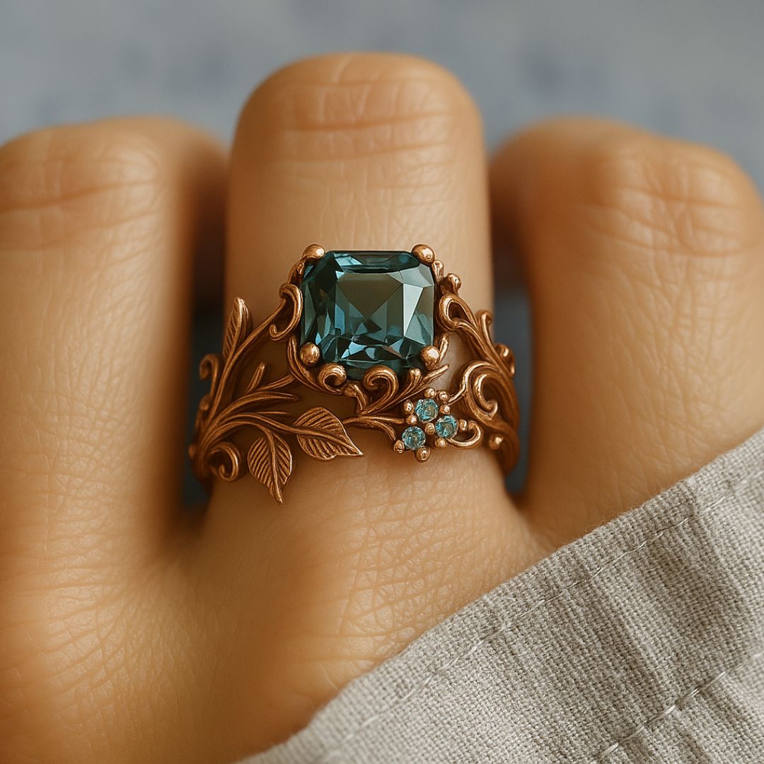 Emerald Gemstone Ring